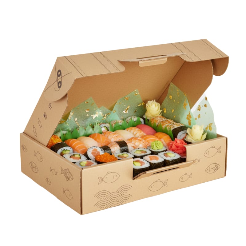RB-09 Caja Rígida para Sushi