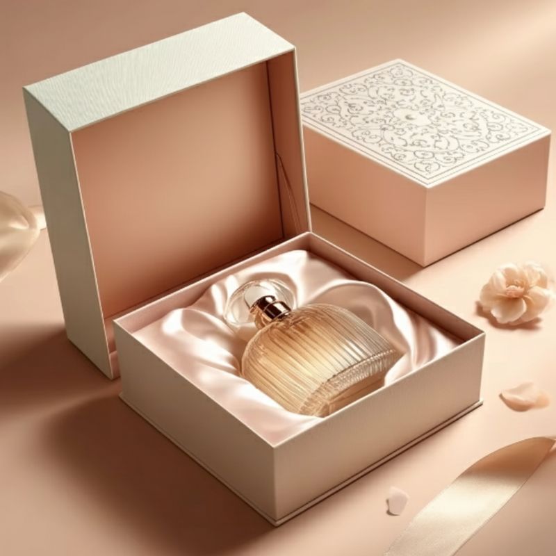 Caja de tapa y base para perfume LB-204