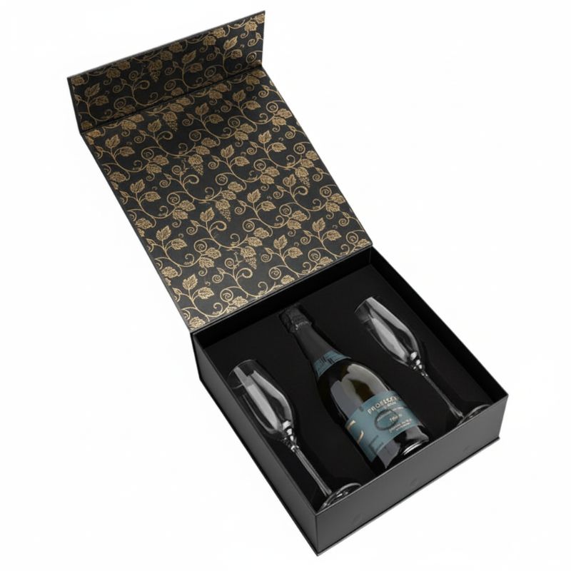 Caja con Cierre Magnético para Champagne MC-203