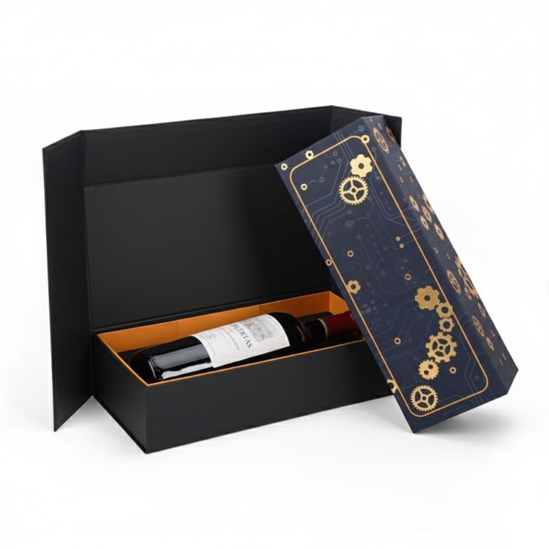 Caja con Cierre Magnético para Vino MC-207