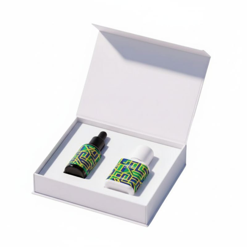 Caja con Cierre Magnético para Aceite para el Cabello MC-209