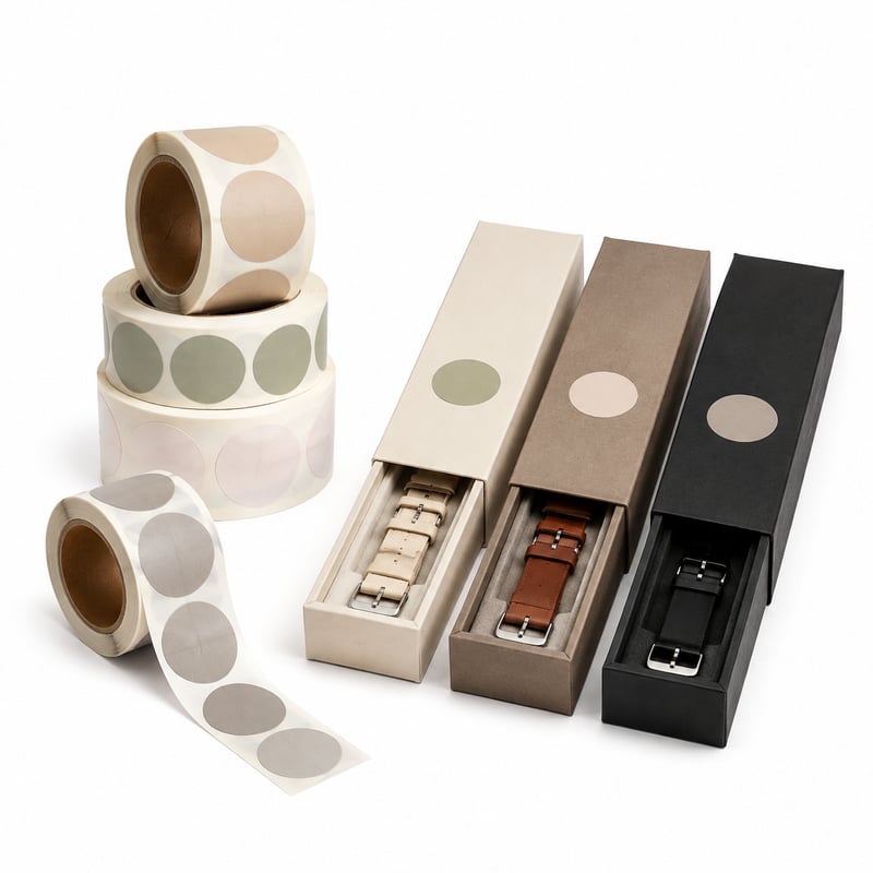 Etiquetas de talla para correas de reloj