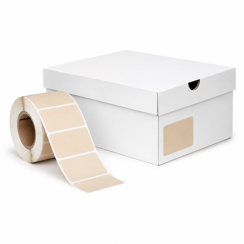Etiquetas de talla para cajas de zapatos