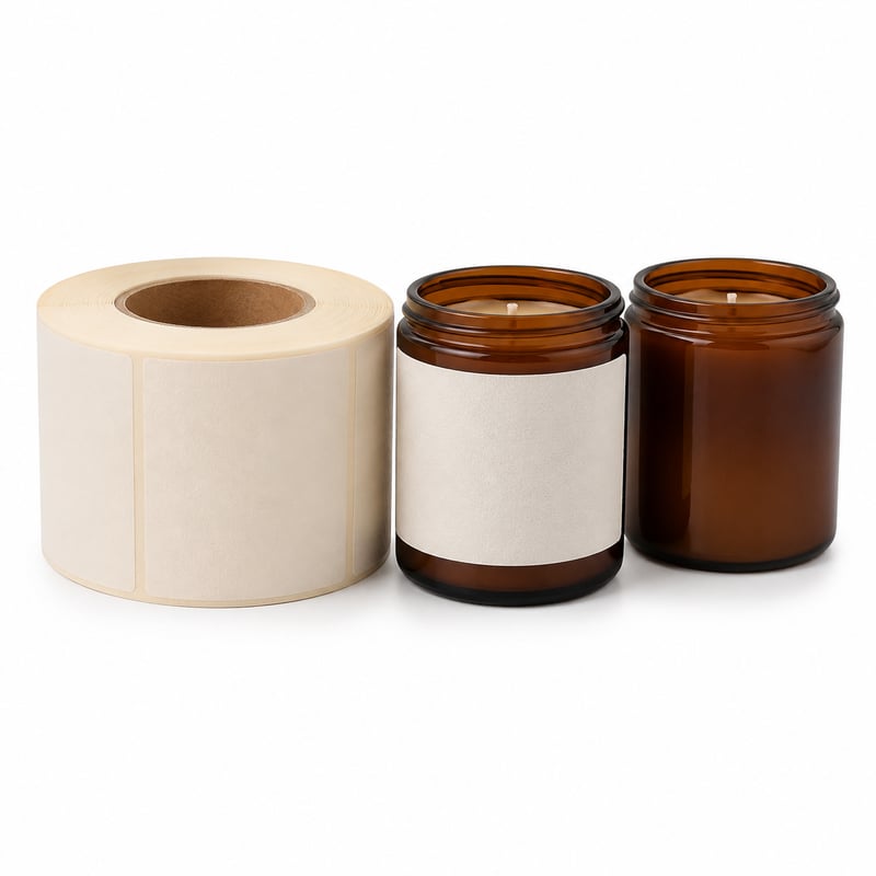 Etiquetas para tarros de velas