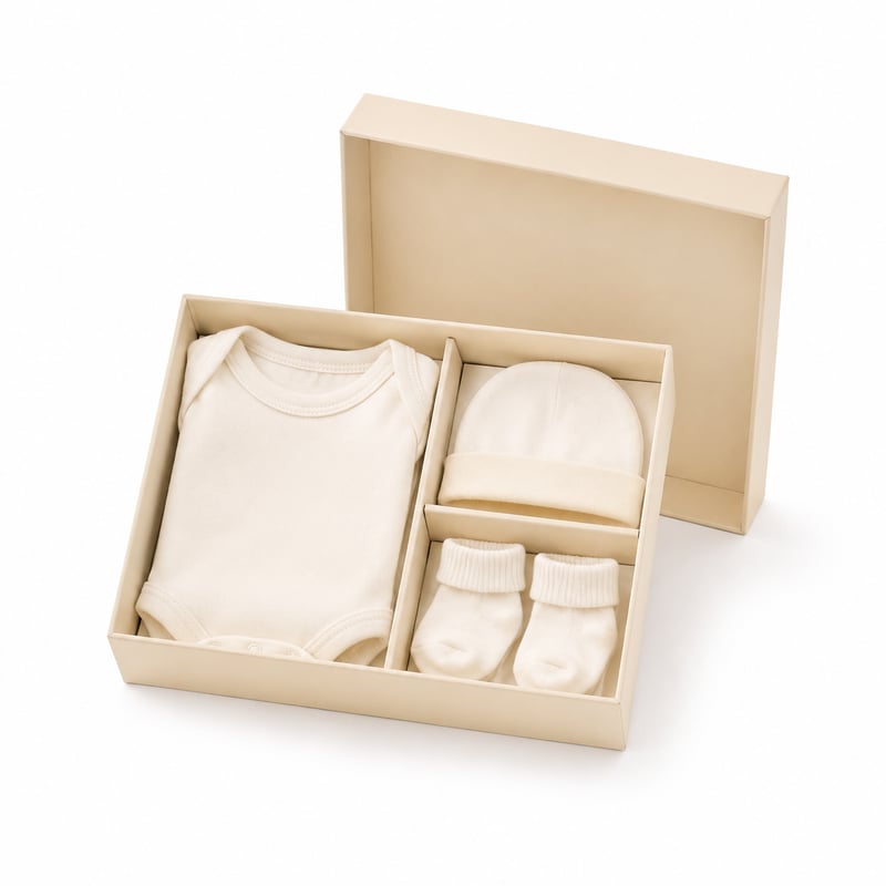 Caja de regalo para ropa de bebé