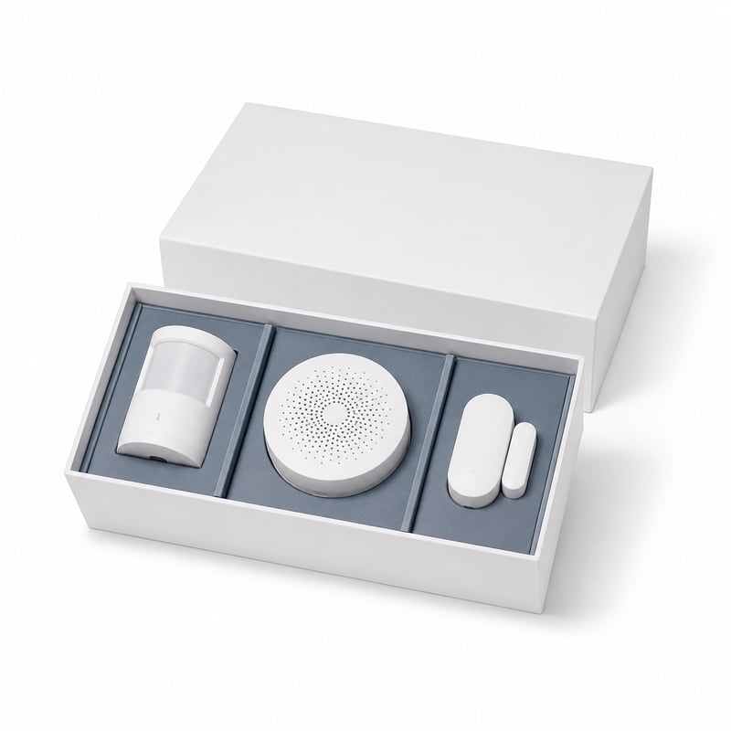 Caja para kit de hogar inteligente