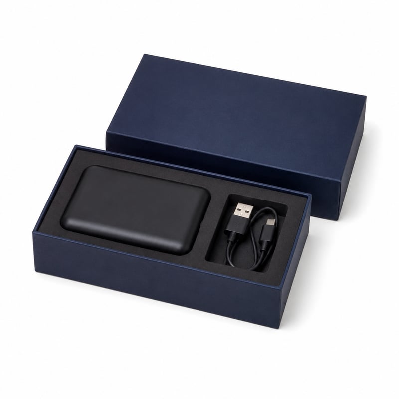 Caja para cargador portátil