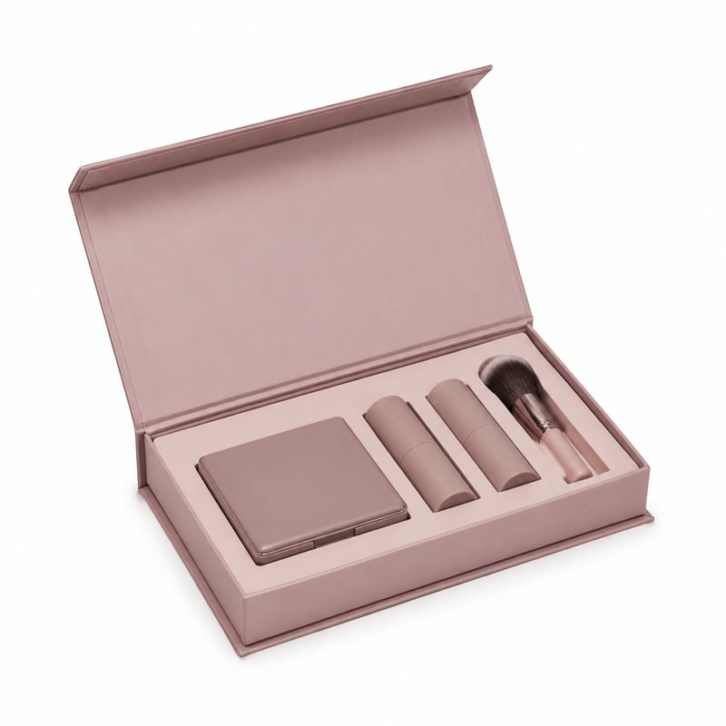 Caja magnética para básicos de maquillaje