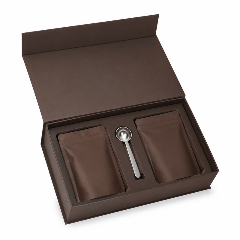 Caja magnética para regalo de café