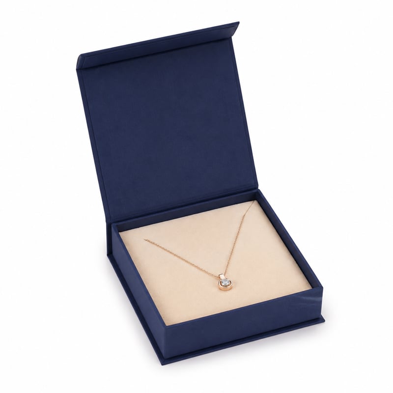 Caja magnética para collar