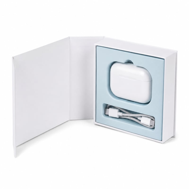 Caja magnética de regalo para auriculares