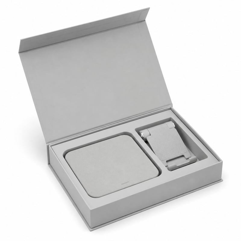 Caja magnética para tecnología de escritorio