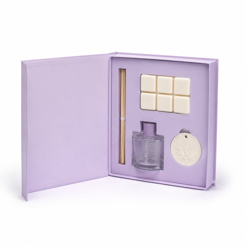 Caja magnética para aromaterapia