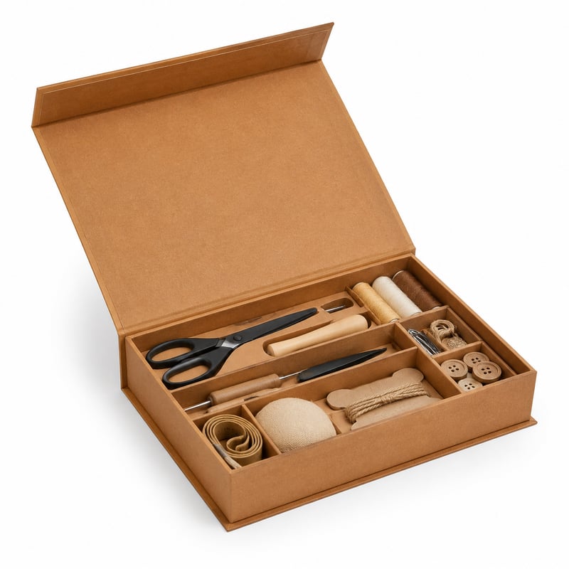Caja magnética para herramientas de manualidades
