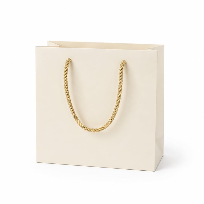 Bolsa de papel para perfumería boutique