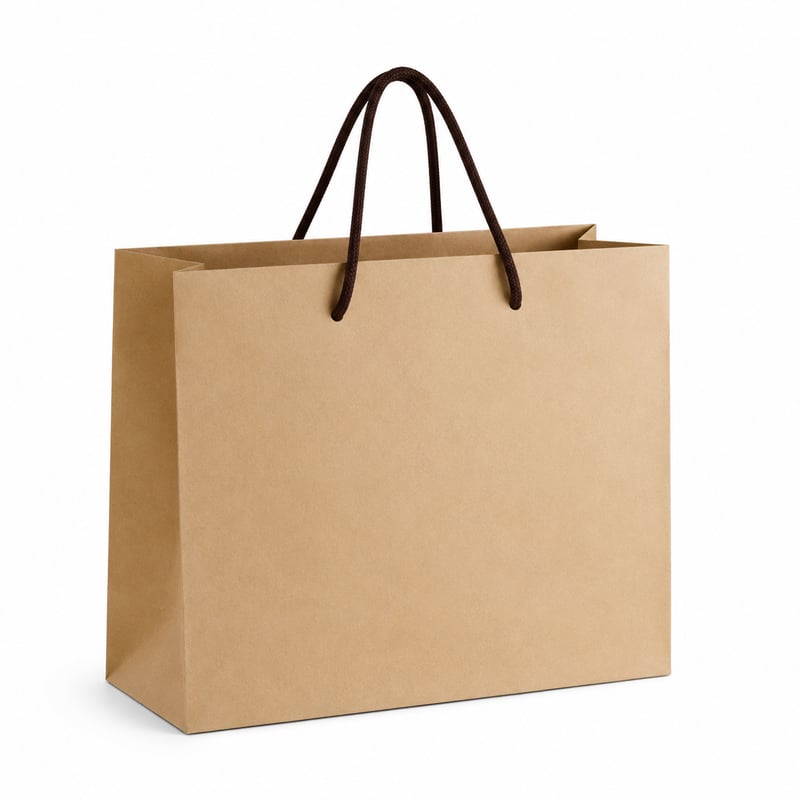 Bolsa de papel para boutique de calzado