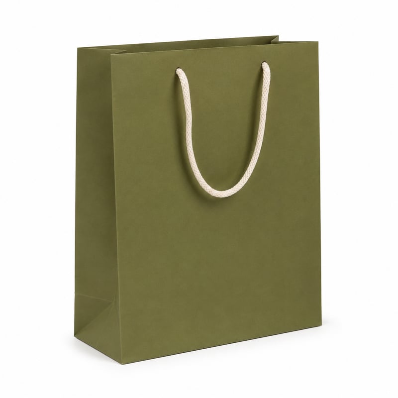 Bolsa de papel para tienda de té