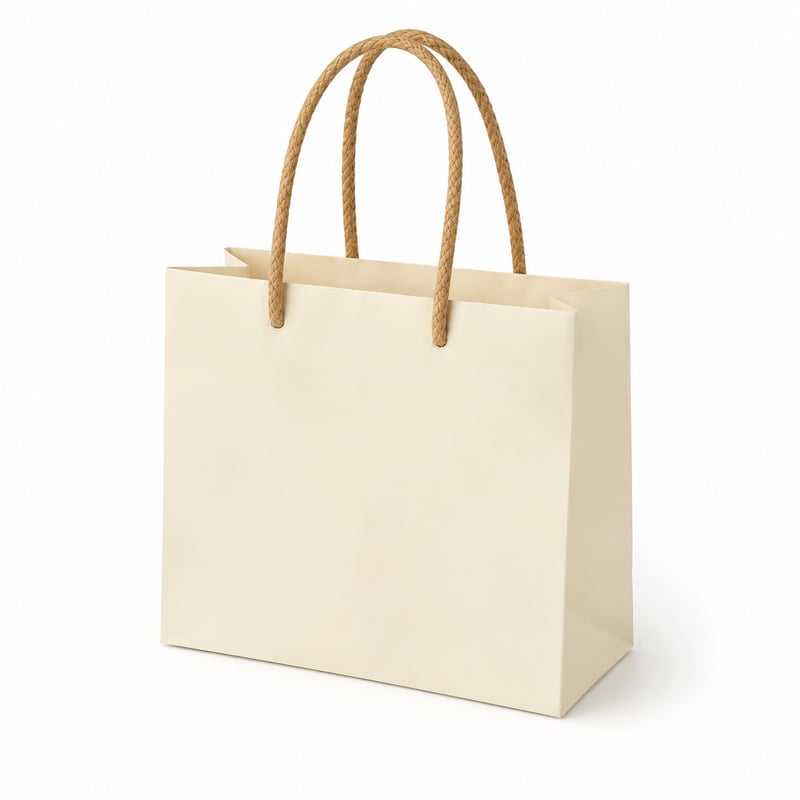 Bolsa de papel para tienda de velas