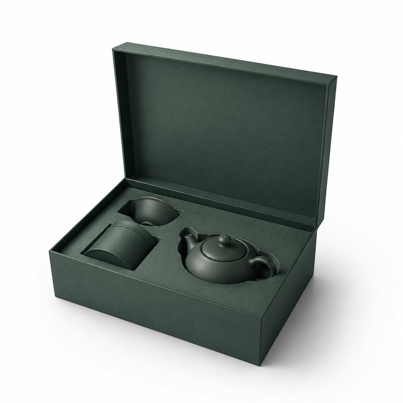 Caja rígida para ceremonia del té
