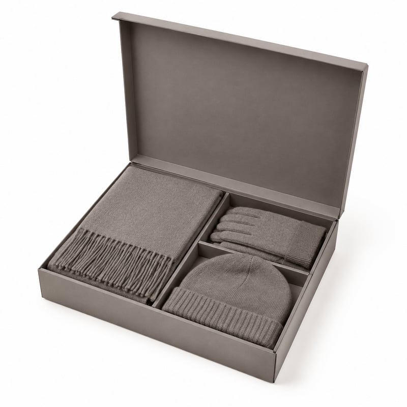 Caja rígida para accesorios de invierno